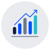 Stock Chart - light grey FA Stock Chart - light grey FA